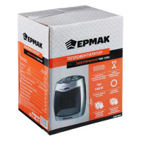 Керамический тепловентилятор ЕРМАК ТВК-1500, 3 режима, защита от перегрева 698-004