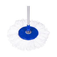 Набор для уборки OfficeClean Professional ведро 5 л, швабра с отжимом и круглой насадкой 2 шт 266753