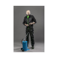 Рабочие штаны с карманами в виде кобуры HOEGERT TECHNIK NEKAR, черные, размер L HT5K356-L