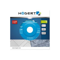 Диск отрезной для плитки (125x1.2x22.2 мм) HOEGERT TECHNIK HT6D722