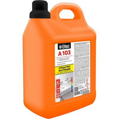 Чистящее средство для удаления известкового налета и ржавчины EFFECT АЛЬФА 103 5 л 26596