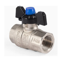 Шаровой кран PROFACTOR PF STRONG ручка бабочка в/в 1/2 дюйма PF FBV 282