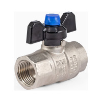 Шаровой кран PROFACTOR PF STRONG ручка бабочка в/в 1/2 дюйма PF FBV 282