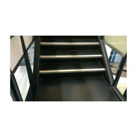 Резиновое рулонное покрытие ComeForte Stud Rubber Монетка 1,5х10 м СС002785