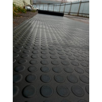 Резиновое рулонное покрытие ComeForte Stud Rubber Монетка 1,5х10 м СС002785