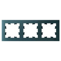3-ая рамка Systeme Electric AtlasDesign Изумруд, универсальная SE ATN000803