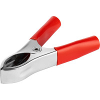 Зажим крокодил TDM ELECTRIC ЗК 30А 75мм красный SQ0541-0013