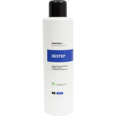 Средство для мытья пола удаление следов резины CleanBox Professional Destep (Дестеп)1л 13341