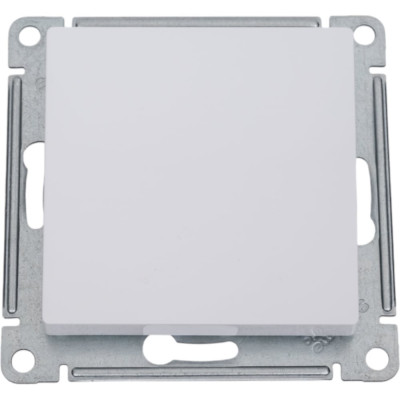 1-клавишный выключатель Systeme Electric AtlasDesign Белый с самовозвратом, сх.1, 10АХ, механизм SE ATN000115