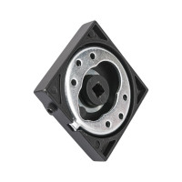 Квадратная завертка к ручкам PUERTO черный INBK AL 03 B