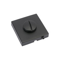 Квадратная завертка к ручкам PUERTO черный INBK AL 03 B