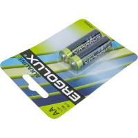 Батарейка Ergolux 1.5В LR6 Alkaline BL-2 11747