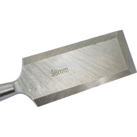 Стамеска Политех плоская, деревянная рукоятка, 38 мм, 2523038