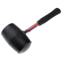 Резиновая киянка с металлической ручкой РОКОТ 680гр 662-311