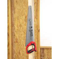 Ножовка по дереву MATRIX 500 мм, 7 - 8 TPI, зуб - 3D, каленый зуб, двухкомпонентная рукоятка 23542