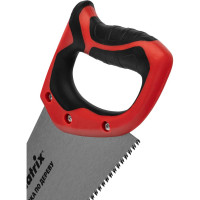 Ножовка по дереву MATRIX 500 мм, 7 - 8 TPI, зуб - 3D, каленый зуб, двухкомпонентная рукоятка 23542