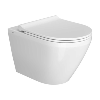 Подвесной унитаз Vitra Integra Round 54 см, безободковый 7041B003-0075