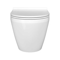 Подвесной унитаз Vitra Integra Round 54 см, безободковый 7041B003-0075