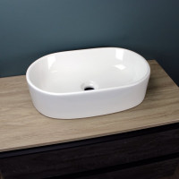 Раковина Teymi IVA 52 накладная, белая T50602 00-00256777