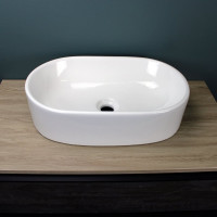 Раковина Teymi IVA 52 накладная, белая T50602 00-00256777