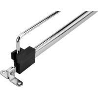 Выдвижная вешалка Локри L-400, никель RU-008 400MM NICKEL