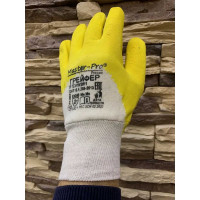 Рабочие перчатки Master-Pro® ГРЕЙФЕР х/б с рельефным латексным покрытием 1 пара 4225-CL 4225-CL-1