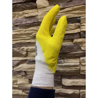 Рабочие перчатки Master-Pro® ГРЕЙФЕР х/б с рельефным латексным покрытием 1 пара 4225-CL 4225-CL-1