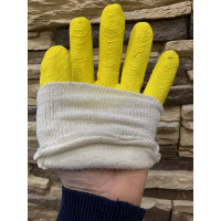 Рабочие перчатки Master-Pro® ГРЕЙФЕР х/б с рельефным латексным покрытием 1 пара 4225-CL 4225-CL-1