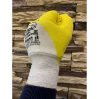 Рабочие перчатки Master-Pro® ГРЕЙФЕР х/б с рельефным латексным покрытием 1 пара 4225-CL 4225-CL-1