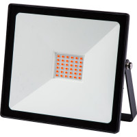 Светодиодный прожектор TDM ELECTRIC СДО-04-050Н-К красный свет 50 Вт, IP65, черный, Народный SQ0336-0223