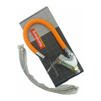 Смеситель для кухни Rainsberg с гибким силиконовым изливом, оранжевый R3193F-4