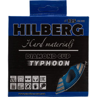 Чашка алмазная Hilberg 125 Typhoon HM362