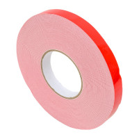 Двусторонняя клейкая лента для зеркал Mebax 19 мм, 20 м, красная 00-00000963