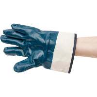 Нитриловые перчатки Armprotect полный облив, крага, р9 NIT002