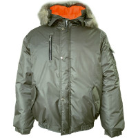 Куртка Спрут Аляска короткая, хаки, р. (52-54) 104-108/170-176 130242