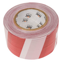 Лента IEK ЛО-250, 75 мм, 35 мкм, красно-белая, 250 м UST11-250-075-035-K58