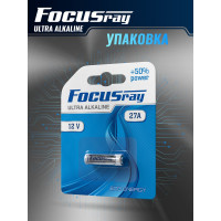 Батарея алкалиновая высоковольтная Focusray ULTRA ALKALINE 27A BL1 арт. 622555