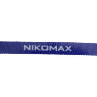 Стяжка-липучка NIKOMAX нарезаемая, в рулоне 5 м, ширина 9 мм, синяя NMC-CTV05M-09-RL-BL