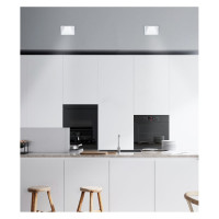 Встраиваемый потолочный светильник RITTER Artin квадрат скрытая лампа 94x94x52 монтажное отверстие 85x85 GU5.3 белый 51437 4