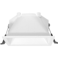 Встраиваемый потолочный светильник RITTER Artin квадрат скрытая лампа 94x94x52 монтажное отверстие 85x85 GU5.3 белый 51437 4