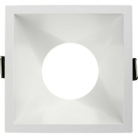 Встраиваемый потолочный светильник RITTER Artin квадрат скрытая лампа 94x94x52 монтажное отверстие 85x85 GU5.3 белый 51437 4