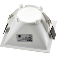 Встраиваемый потолочный светильник RITTER Artin квадрат скрытая лампа 94x94x52 монтажное отверстие 85x85 GU5.3 белый 51437 4