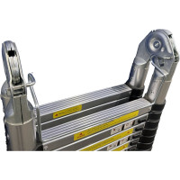 Телескопическая лестница-стремянка SevenBerg QH 2x9 - 7,2 м