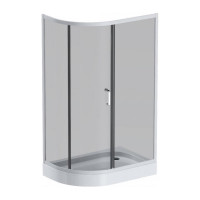 Душевое ограждение AM.PM Like 120x80, стекло тонированное W83G-302U120CG64