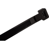 Стяжки черного цвета SapiSelco 12,5х500 мм, полиамид 6.6, уп. 50 шт. SEL.3.451R