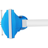 Тиски Forsage стальные усиленные поворотные с наковальней 10"-250мм F-6540910(18541)