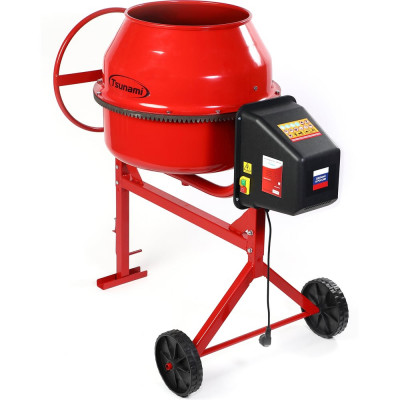 Бетоносмеситель TSUNAMI БР 220 850Вт, чугунный венец I1061231000220