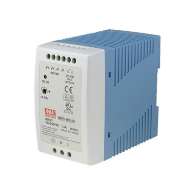 Источник питания Mean Well AC/DC MDR-100-24 Т00270784
