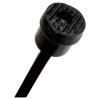 Напольный дверной упор Fuaro DS-100 BL черный козья ножка 45381