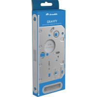 Магнитная защелка WC с ответной планкой Armadillo GRAVITY G01.196.50.96 MWSC итальянский тисненый 44207